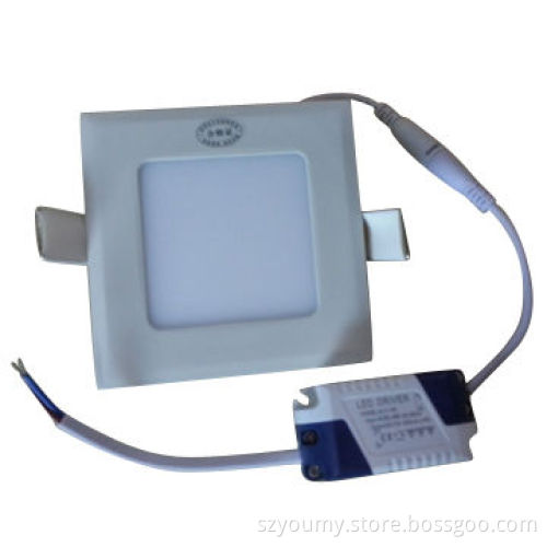Mini 3W Bright LED Square Recessed Ceiling Panel Downlights